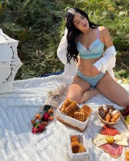 Conjunto Lencería arcoíris Encaje Pasión