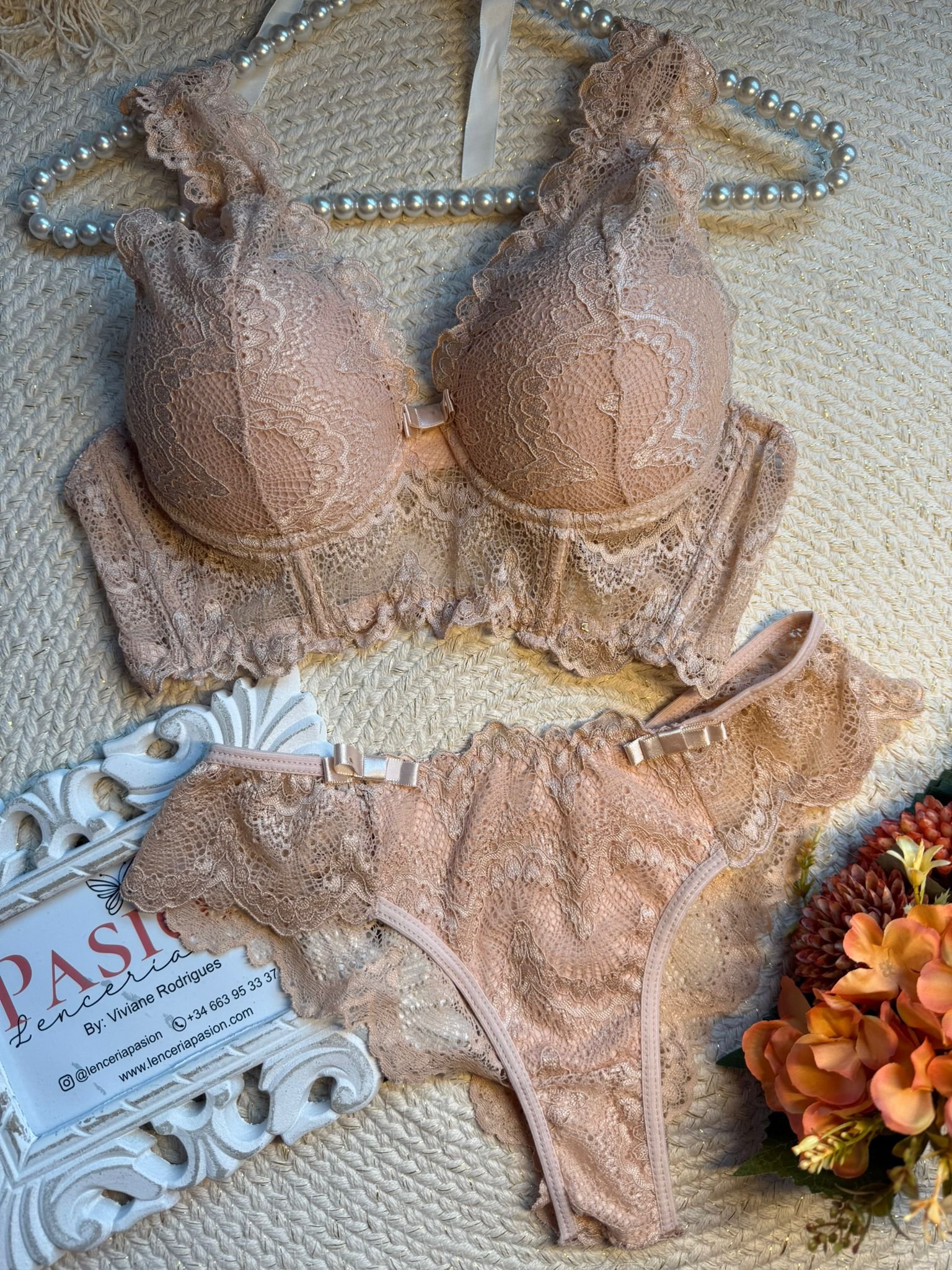 Conjunto Lencería Rebeca