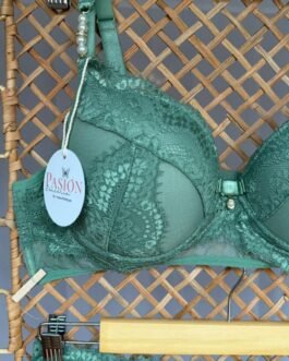 Conjunto Lencería verde pérola